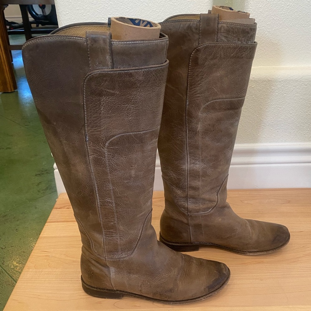 Frye Paige Tall Riding Boot - Picture 3 of 12